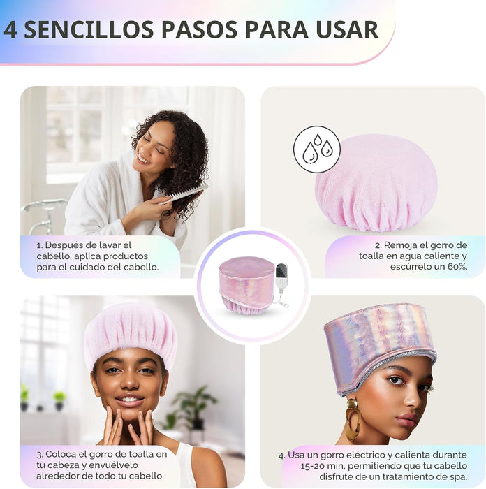 SISWOW Tapa térmica para acondicionamiento profundo con 10 niveles que se calienta rápidamente
