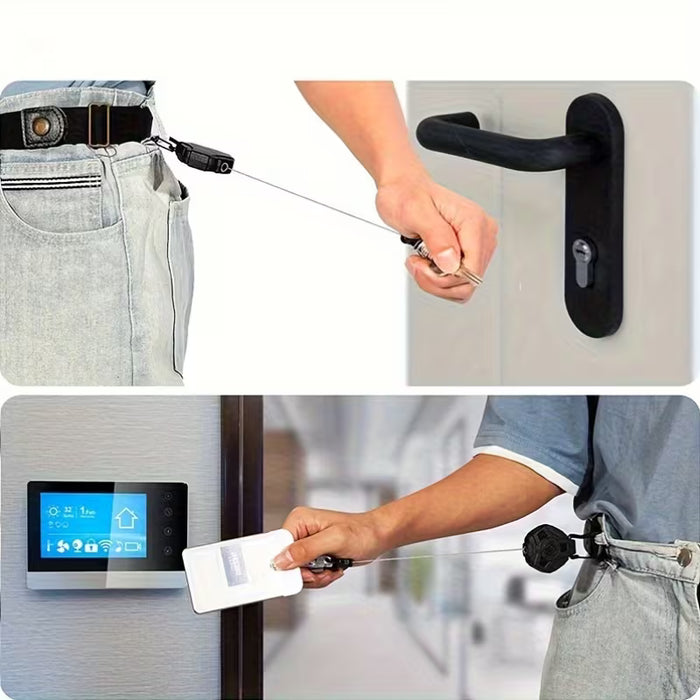 Porta credencial 2D/Porta identificación/Cartera de viaje portátil