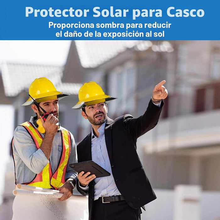 Parasol para casco Lenporl compatible con el accesorio de ala completa V-Gard estándarg