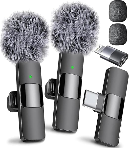 Mini Mic Pro (último modelo): micrófono inalámbrico profesional para iPhone, iPad, Android