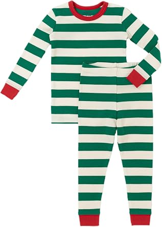 AVAUMA conjunto de pijama, diseño de patrón navideño, para dormir
