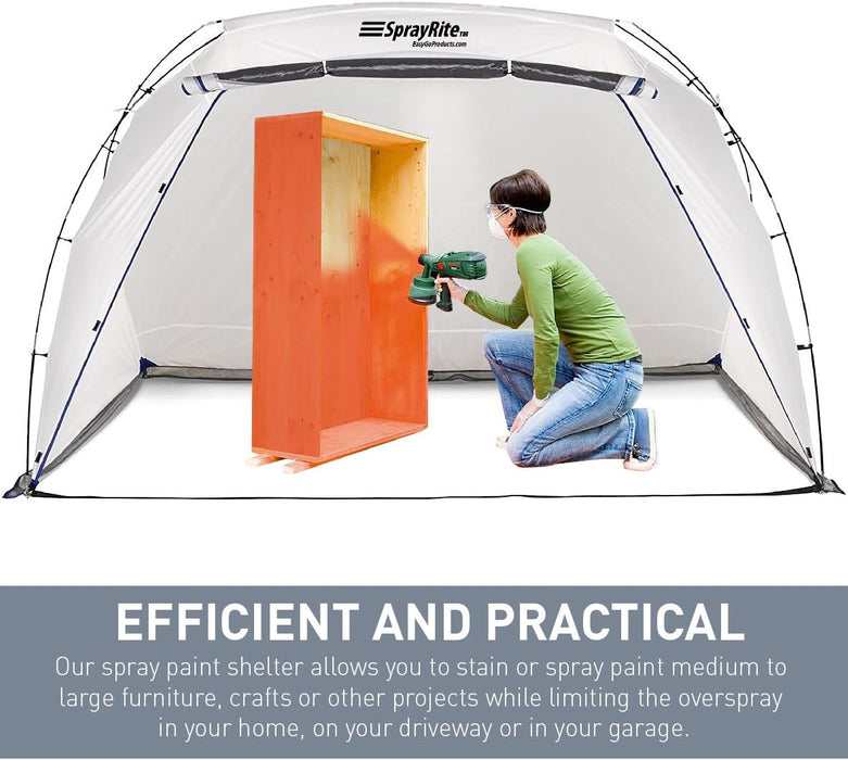 EasyGo Products Sprayrite 2 Pintura Spray Shelter Cabina de Pintura Tienda de Pintura