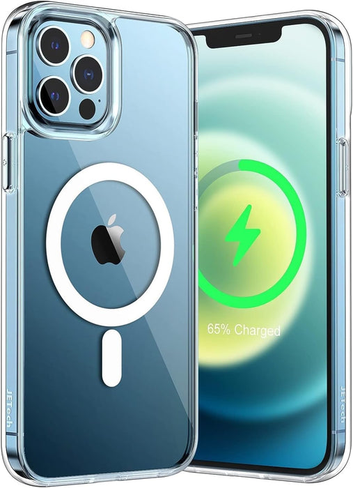 Funda magnética para iPhone 12 Pro Max, compatible con carga inalámbrica