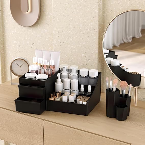 Caja de Almacenamiento de Cosméticos, Estante de Exhibición de Cosméticos