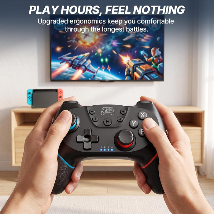 Mando inalámbrico mejorado Diswoe para Switch/Lite/OLED/Switch 2 Pro Controller