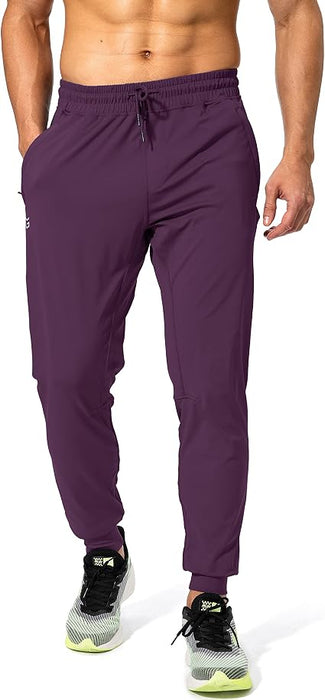 G Gradual Pantalones deportivos para hombre con bolsillos con cremallera para entrenamiento
