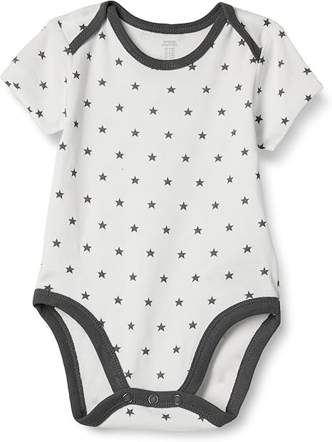 Amazon Essentials Bodies unisex de manga corta para bebés