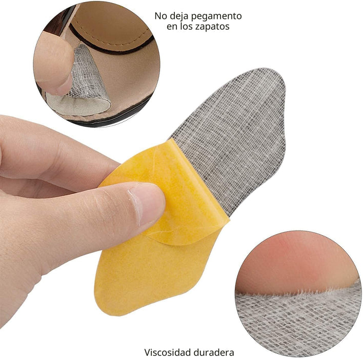 Almohadillas de talón para zapatos holgados, de agarre para talones relleno para mejorar el ajuste
