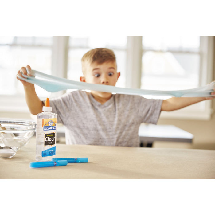 Elmer's Pegamento líquido escolar, transparente, lavable, 5 onzas, 1 unidad