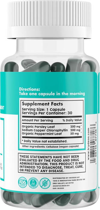 DEOS® Suplemento desodorante interno [control natural de olores]