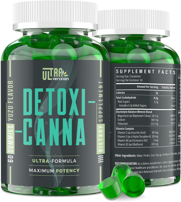 Ultra viridian Gomitas de limpieza Detox 60 Capsulas