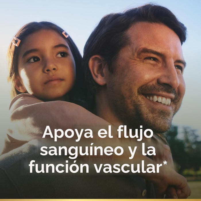 Nature’s Bounty L-Arginina 1000mg para apoyar el flujo sanguíneo y la función vascular