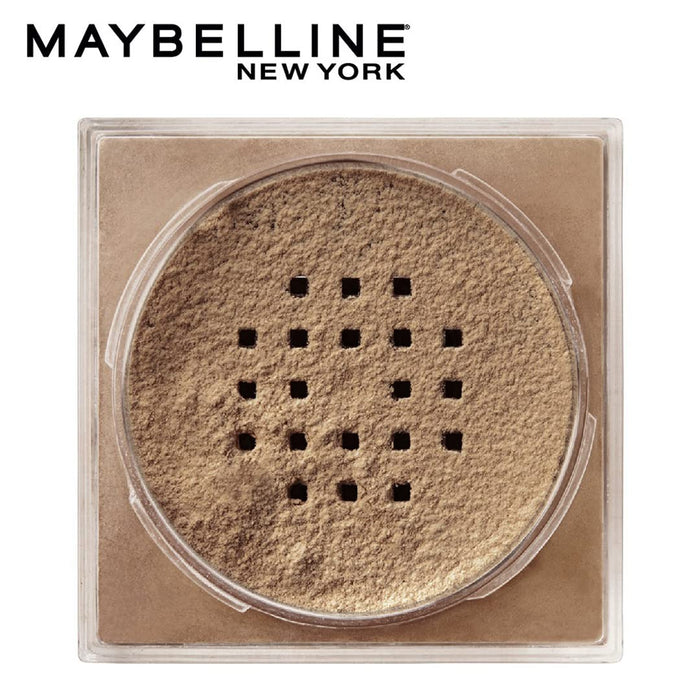 Maybelline Fit Me - Polvo fijador suelto, polvo facial y maquillaje de acabado, medio profundo