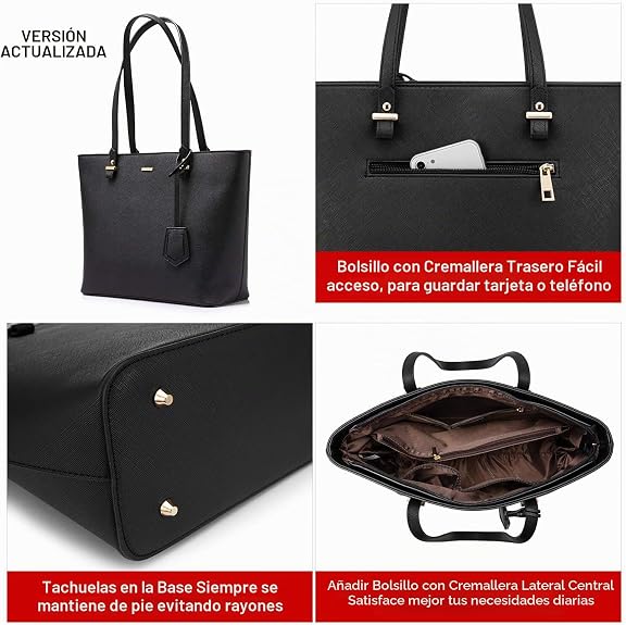 LOVEVOOK Carteras y bolsos de mano para mujer de moda