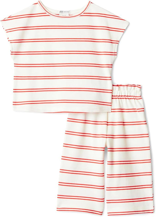 Amazon Essentials x Sofia Grainge - Conjunto de camiseta y pantalones de manga corta