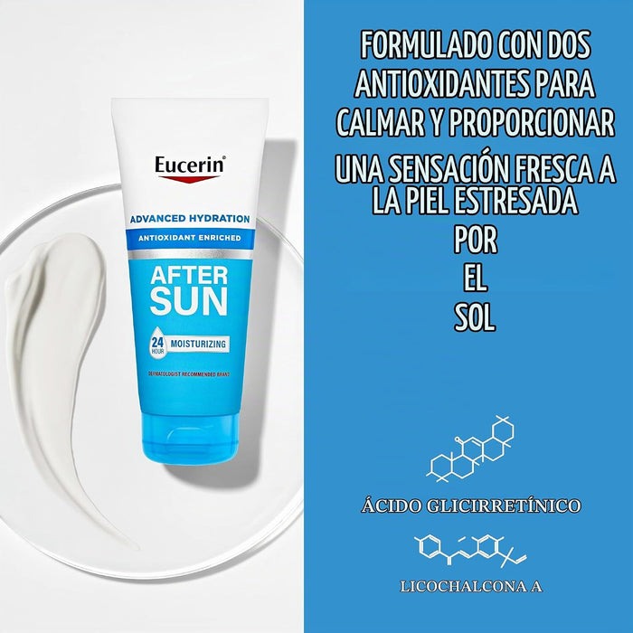 Eucerin Loción para después del sol enriquecida con antioxidantes