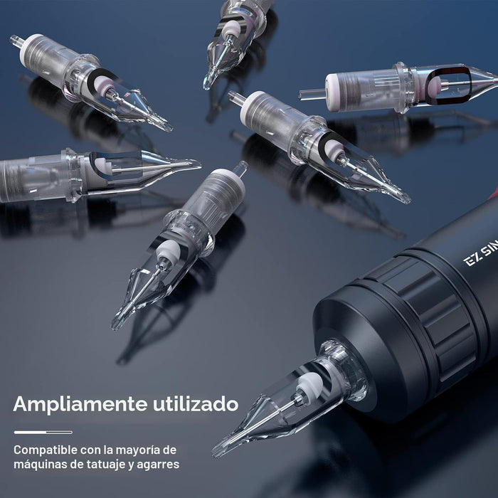 EZ 100 agujas de cartucho de tatuaje Revolution surtidas
