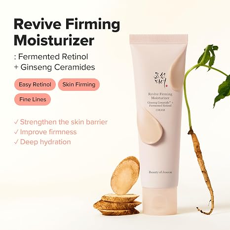 Beauty of Joseon Revive Crema hidratante reafirmante ginseng ceramida + retinol 60ML