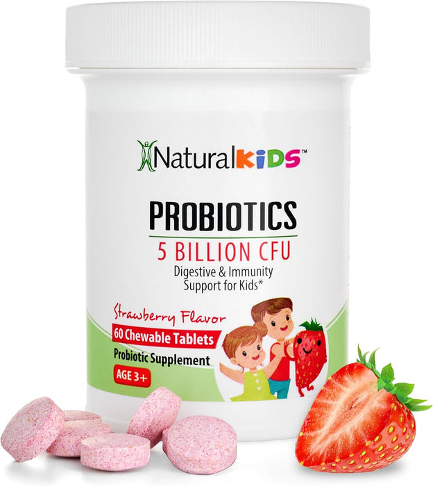 NaturalSlim Kids Probióticos para la salud digestiva e intestinal