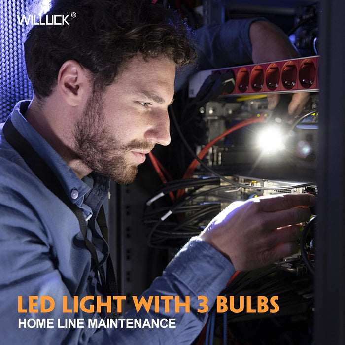 Herramienta Magnética de Recogida con Luces LED