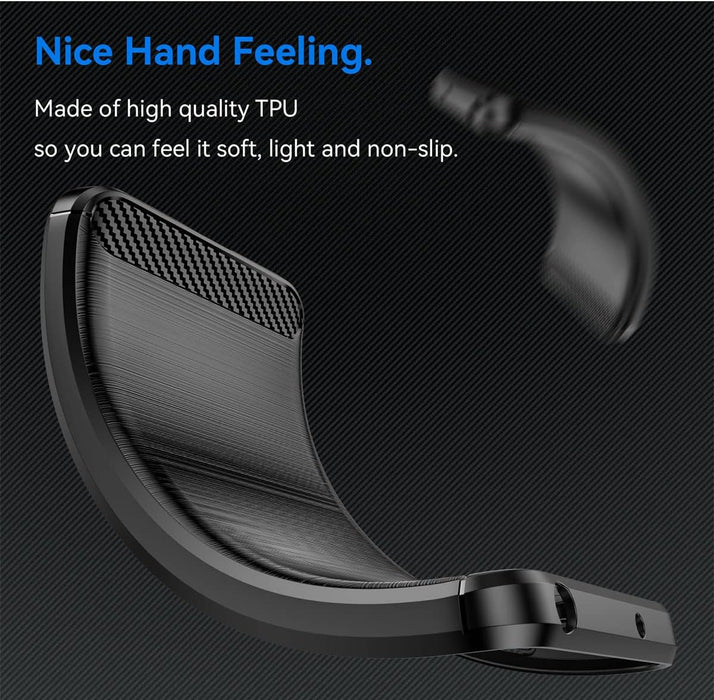 Funda para telefono Honor X5B Negro Suave TPU Anti-caída