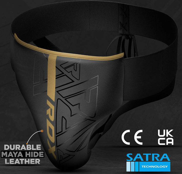 RDX Protector de ingle para boxeo, equipo para entrenamiento de artes marciales