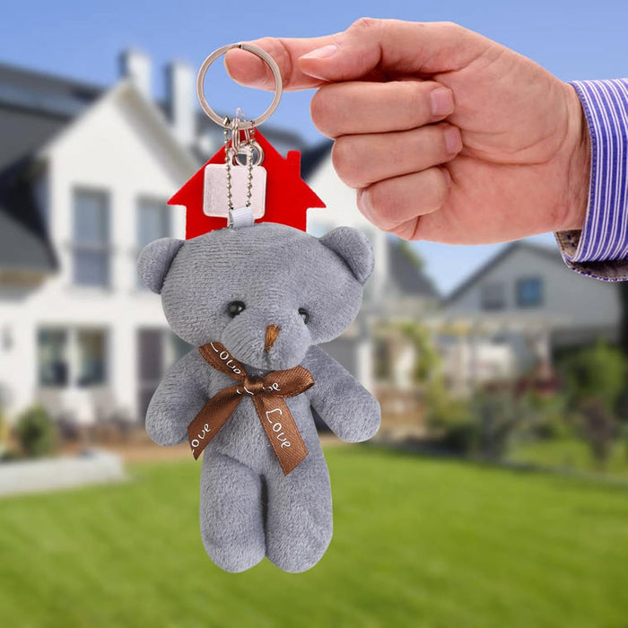 Llavero de Lindo Oso de Peluche