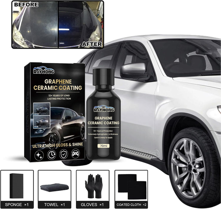 Revestimiento de cerámica de grafeno para automóviles, protección duradera
