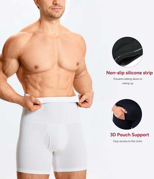 Nebility Faja moldeadora de cintura alta para hombre
