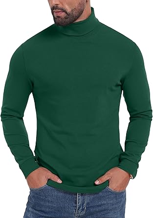 Sailwind - Camisas de cuello alto ligeras para hombre de manga larga