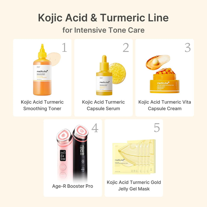 Medicube Crema cápsula con ácido kójico y cúrcuma para un tono desigual de piel, 53g