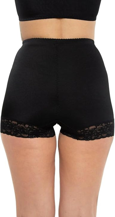 Braguita de encaje con control estilo pin-up para mujer