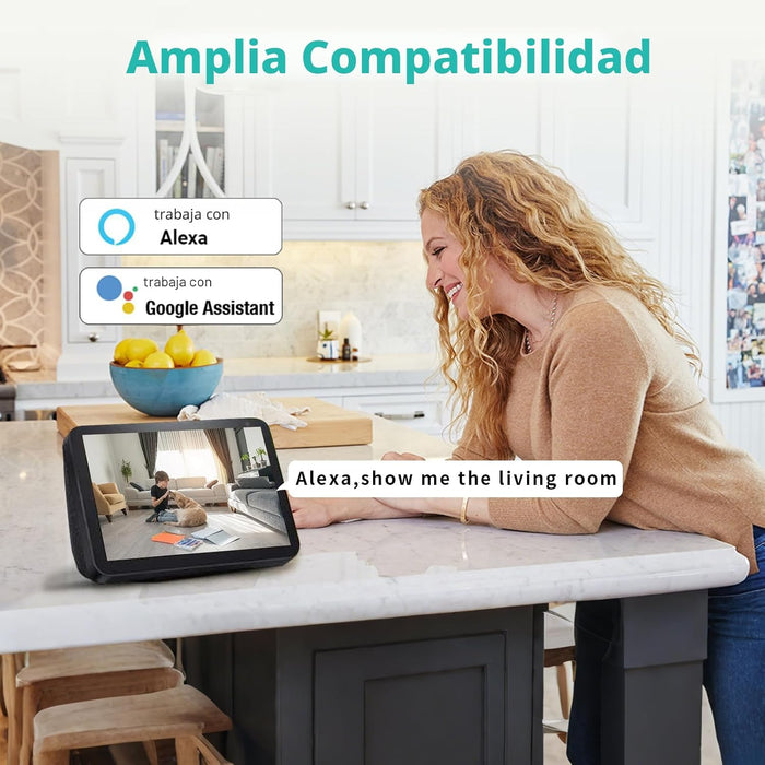 Alaga Cámara para interiores, cámara de seguridad HD 3K para interiores