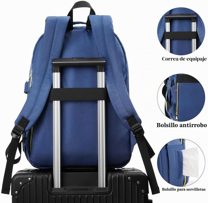 YAMTION Mochila para laptop de 15.6 pulgadas