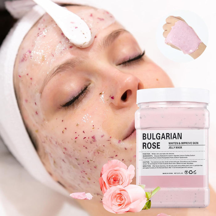 Máscaras de gelatina hidratantes e hidratantes para faciales profesionales