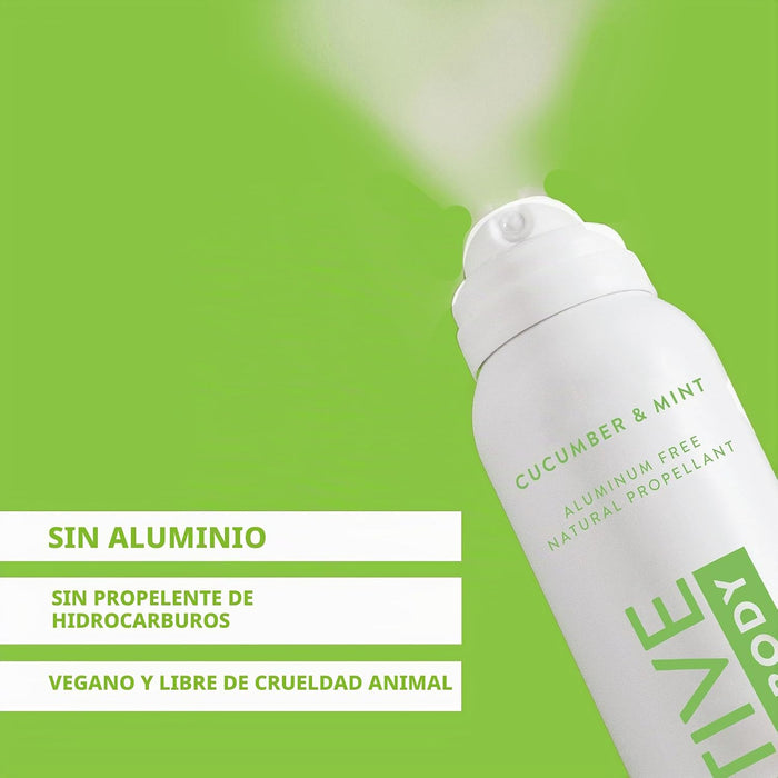 Desodorante Corporal en Spray Native Contiene Ingredientes Derivados Naturalmente