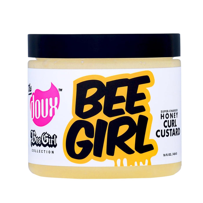 Gel fijador en crema para definir rizos The Doux BEE GIRL Honey Custard, 473 ml