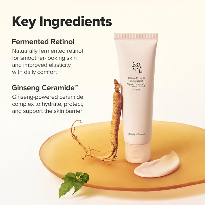 Beauty of Joseon Revive Crema hidratante reafirmante ginseng ceramida + retinol 60ML