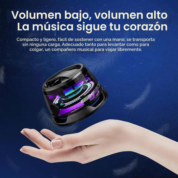 Mini altavoz Bluetooth magnético G200 con luces RGB