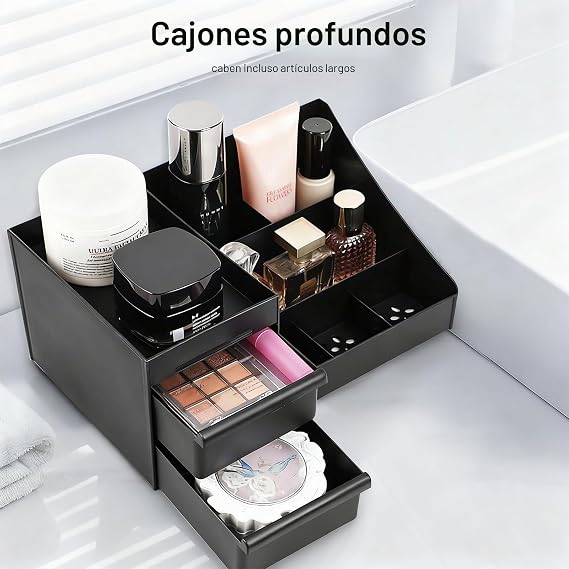 Caja de Almacenamiento de Cosméticos, Estante de Exhibición de Cosméticos