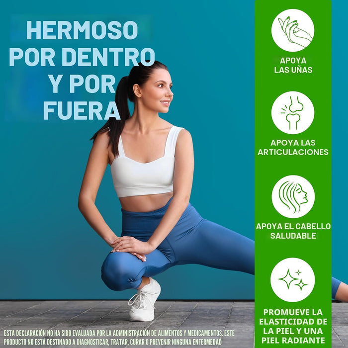 Orgain - Polvo de péptidos de colágeno hidrolizado unisex, 20g de colágeno