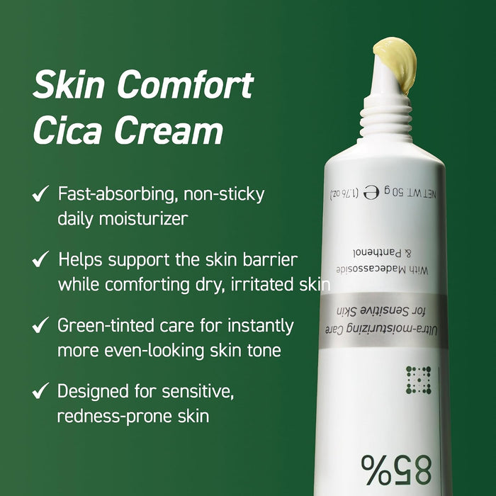 IVOSKIN Crema de tratamiento para aliviar el enrojecimiento de Cica (1.76 oz / 50 g)