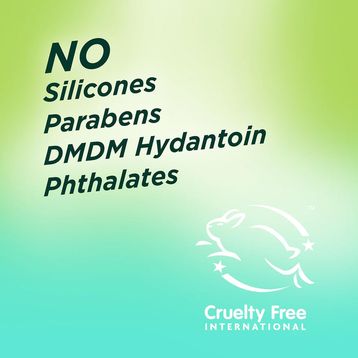 Garnier Fructis Pure Clean Champú purificador, sin silicona, 12.5 onzas líquidas