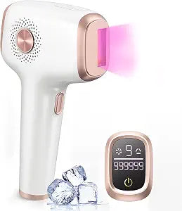IPL INNZA Depilación con función de enfriamiento por hielo para mujeres y hombres.