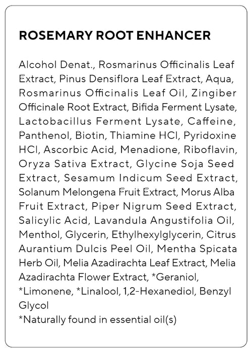 AROMATICA Potenciador de raíz de romero 3.3 fl oz.