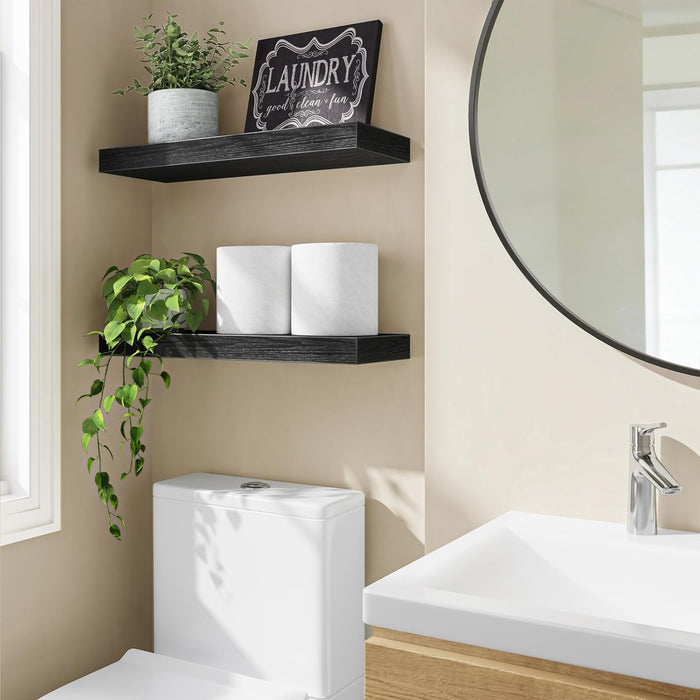 2 Piezas de Estantes flotantes para pared