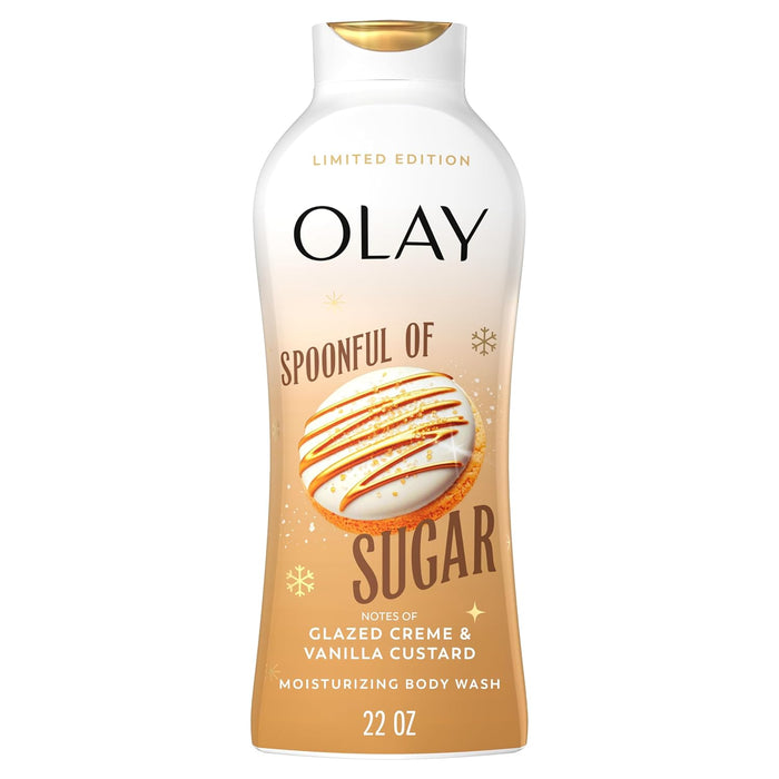 Olay Gel de Lavado Corporal para Mujeres, Hidratante y Humectante, Edición Festiva