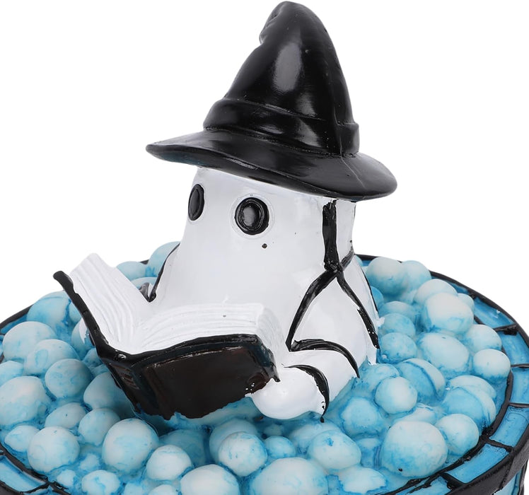 Adorable lámpara de lectura con forma de fantasma en 3D, luz nocturna suave para leer