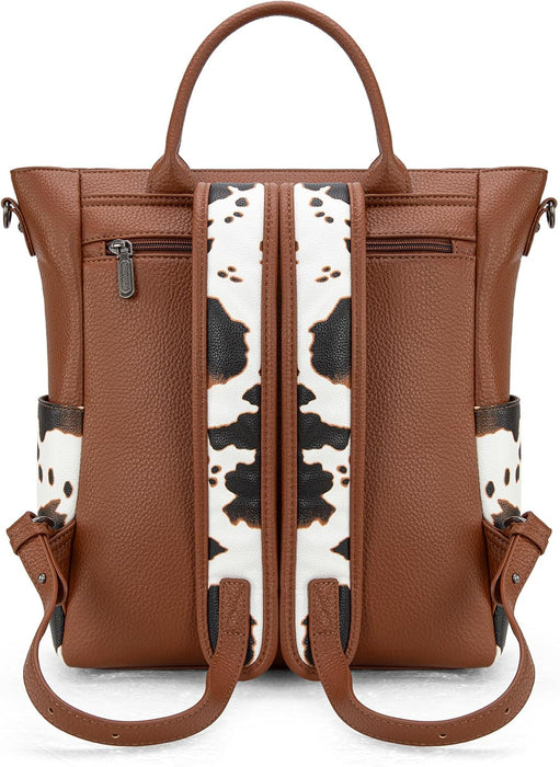 Wrangler, Mochila para mujer, bolsa de hombro convertible mediana con correa para viajes