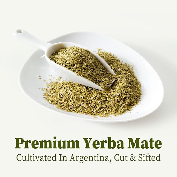 FullChea - Té de Yerba Mate, 40 bolsitas, sin ahumar, cultivado en Argentina